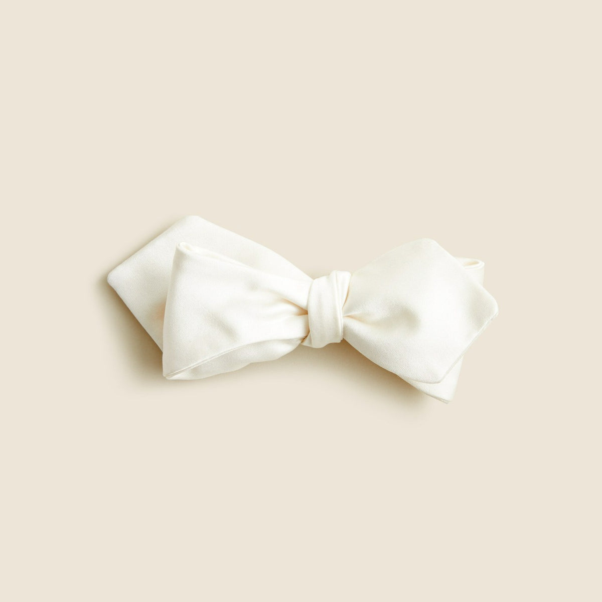 Men English satin point bow tie - J.Crew