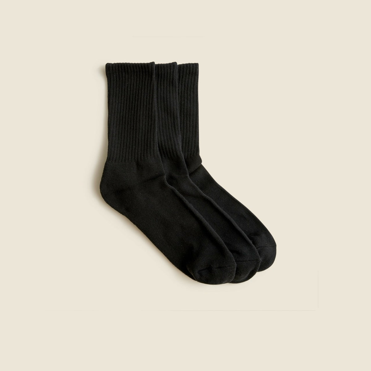 Men Athletic crew socks three-pack - J.Crew