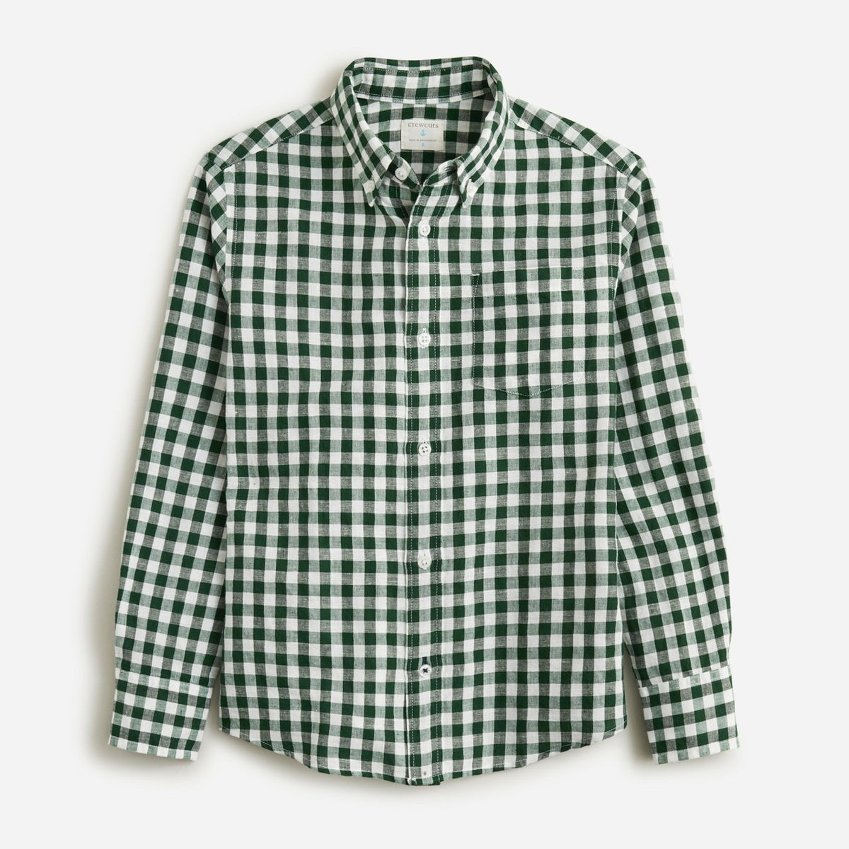 Kids Kids' button-down linen-blend shirt - J.Crew