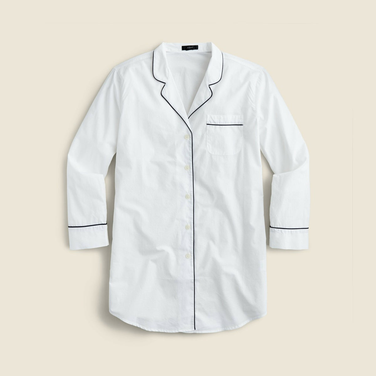 Women End-on-end cotton nightshirt - J.Crew