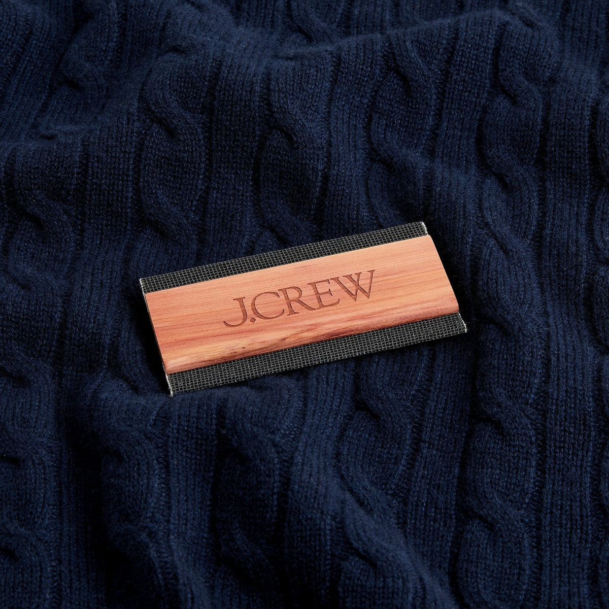 Men Cashmere cable-knit sweater - J.Crew