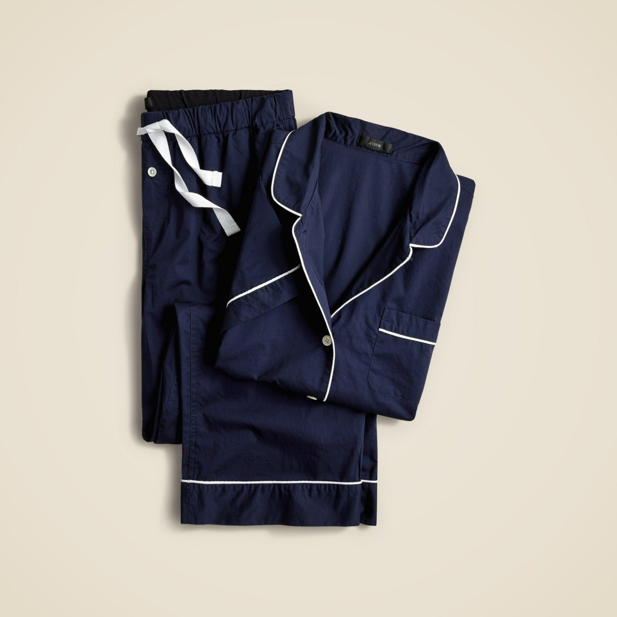 Women End-on-end cotton pajama pant set - J.Crew