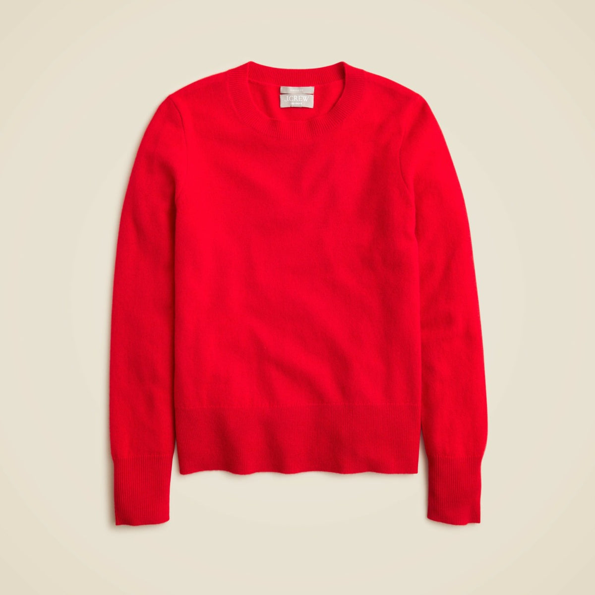 Women Cashmere classic-fit crewneck sweater - J.Crew