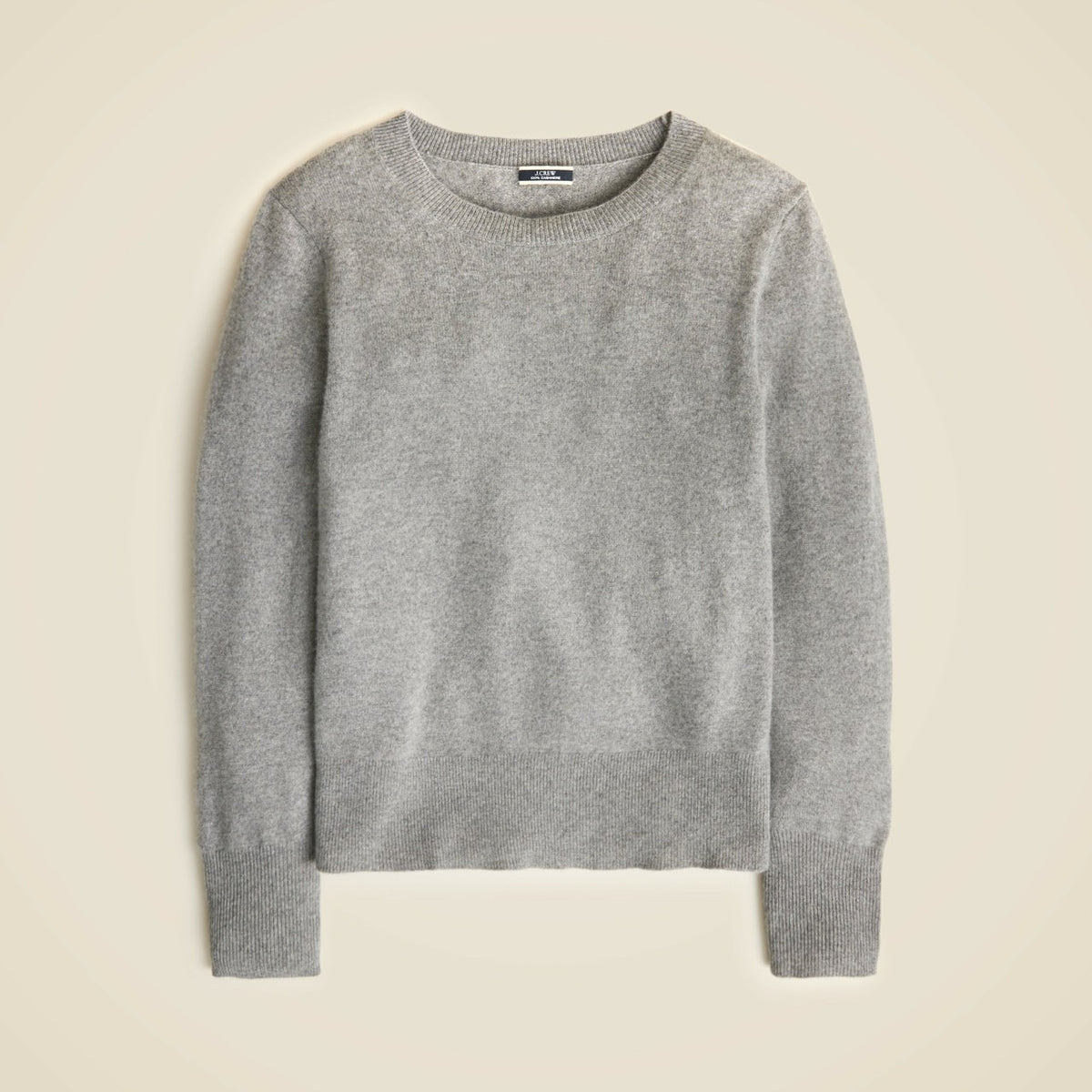 Women Cashmere classic-fit crewneck sweater - J.Crew
