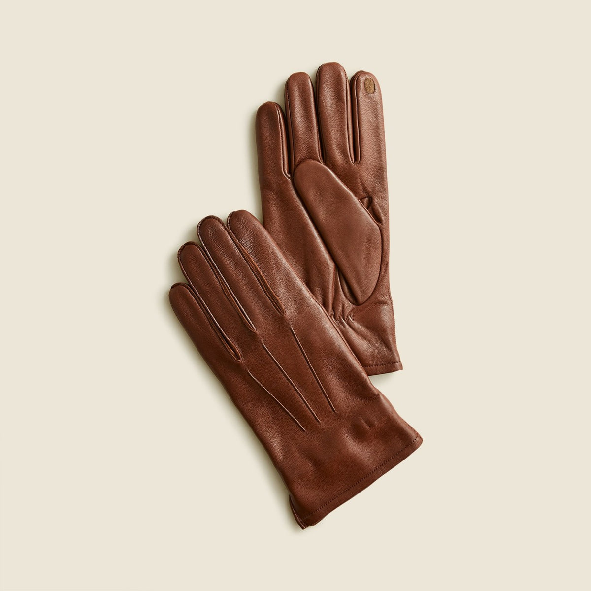 Men Cashmere-lined leather gloves - J.Crew