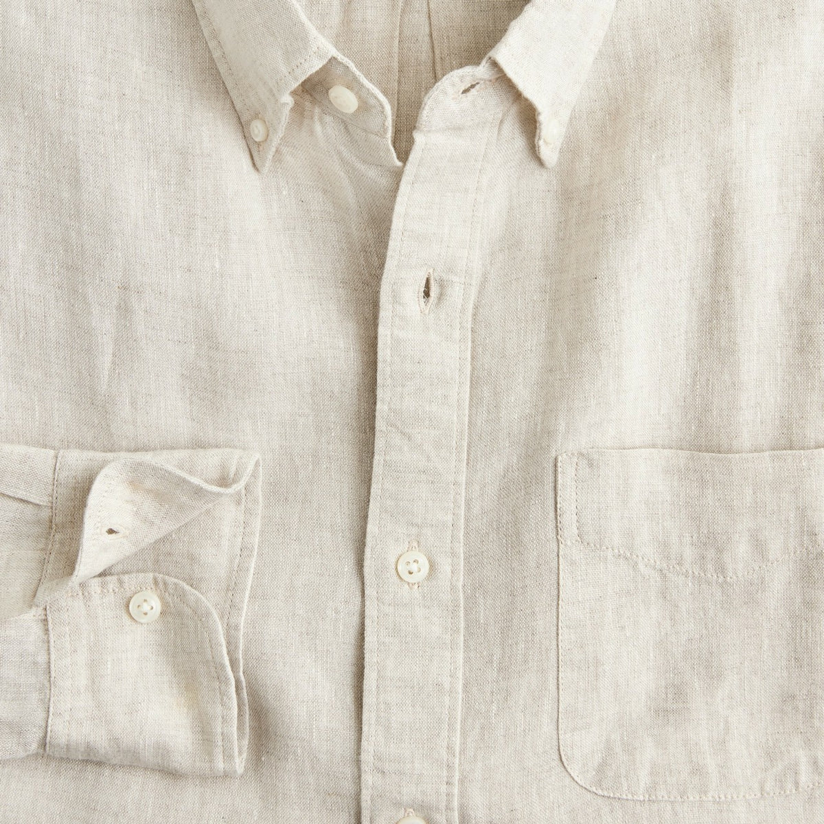 Men Baird McNutt Irish linen shirt - J.Crew