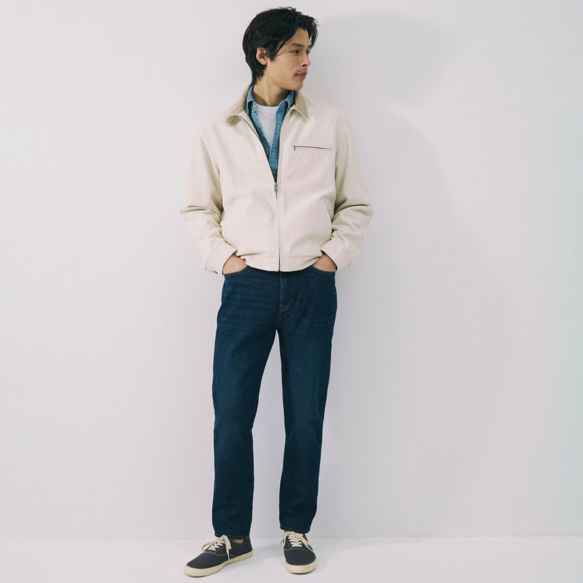 Men Midweight denim workshirt - J.Crew