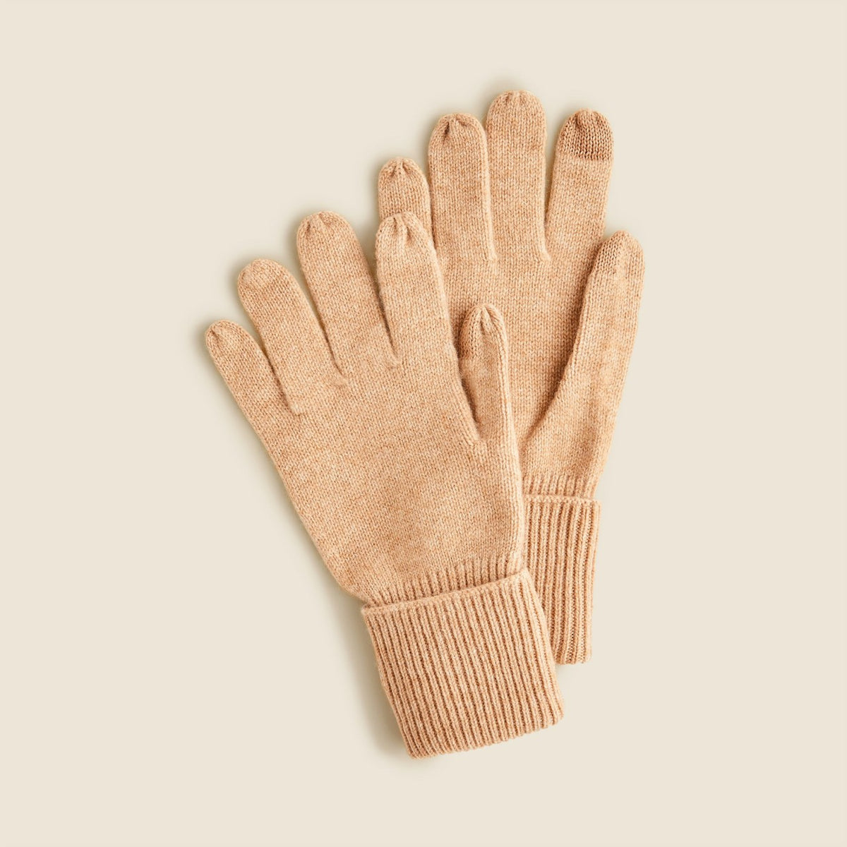 Women Cashmere tech-touch gloves - J.Crew