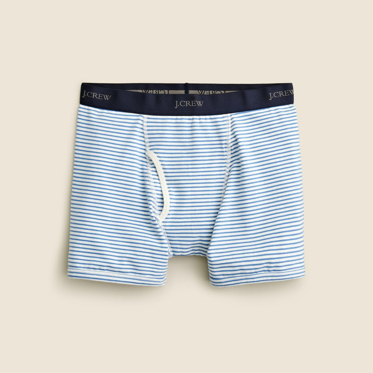 Men Stretch 4" boxer briefs in stripe - J.Crew