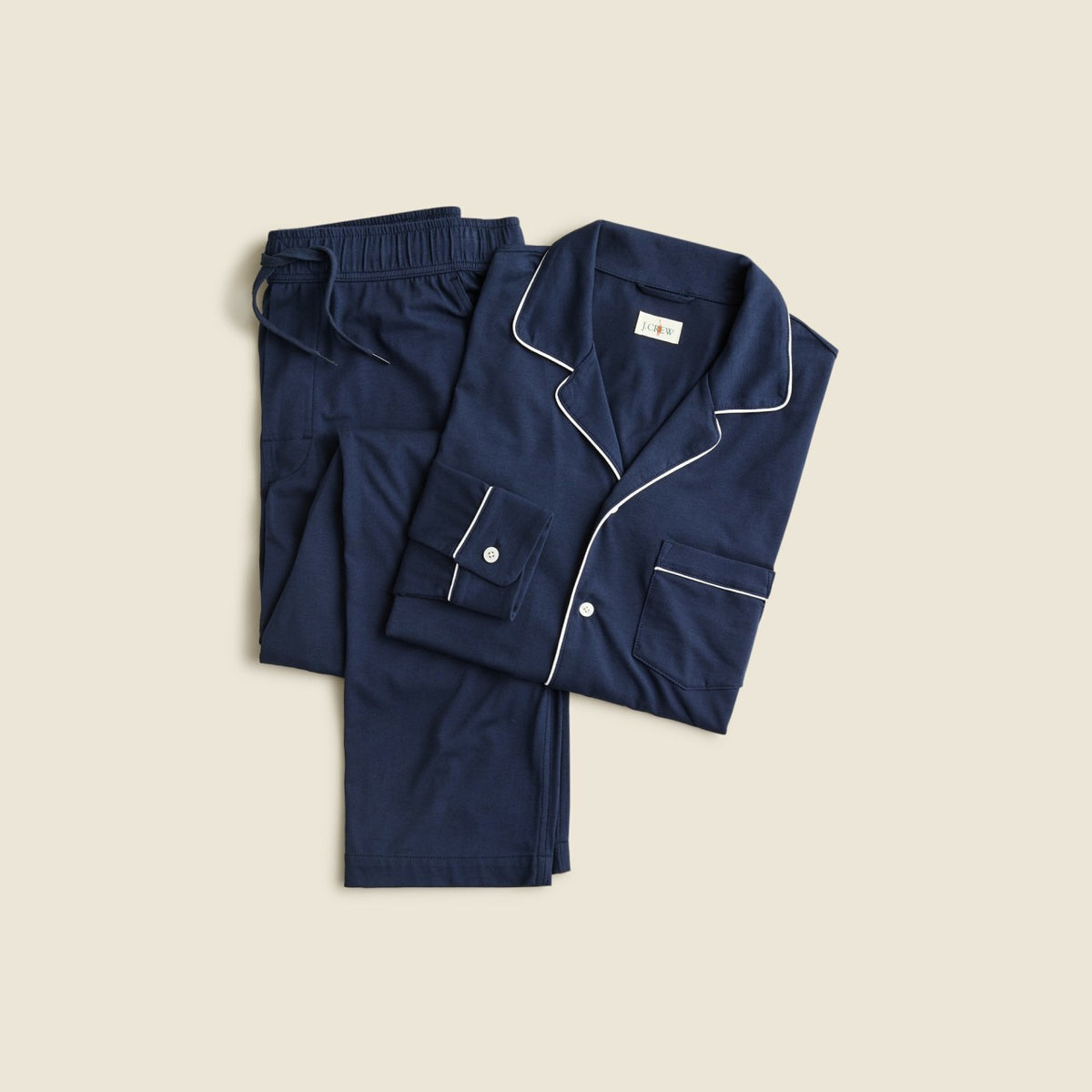 Men Pajama set in cotton jersey blend - J.Crew
