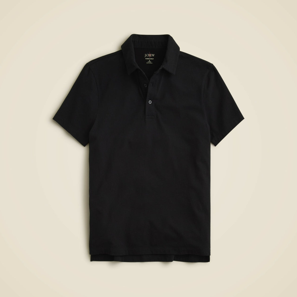 Men Sueded cotton polo shirt - J.Crew