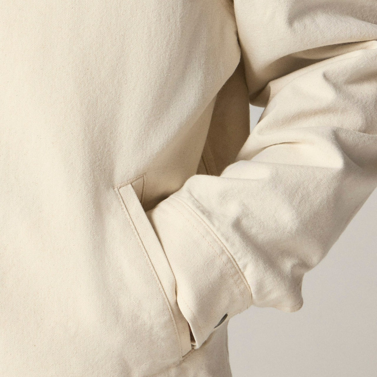 Men Wallace & Barnes lightweight canvas work jacket - J.Crew