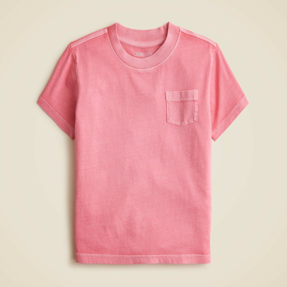 Kids Kids' new garment-dyed pocket T-shirt - J.Crew