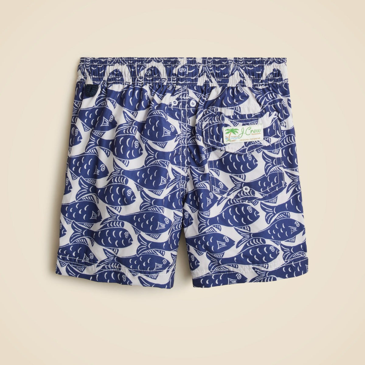 Kids Boys' printed swim trunk with UPF 50+ - J.Crew