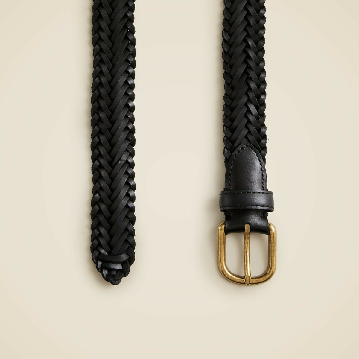 Kids Kids' braided leather belt - J.Crew