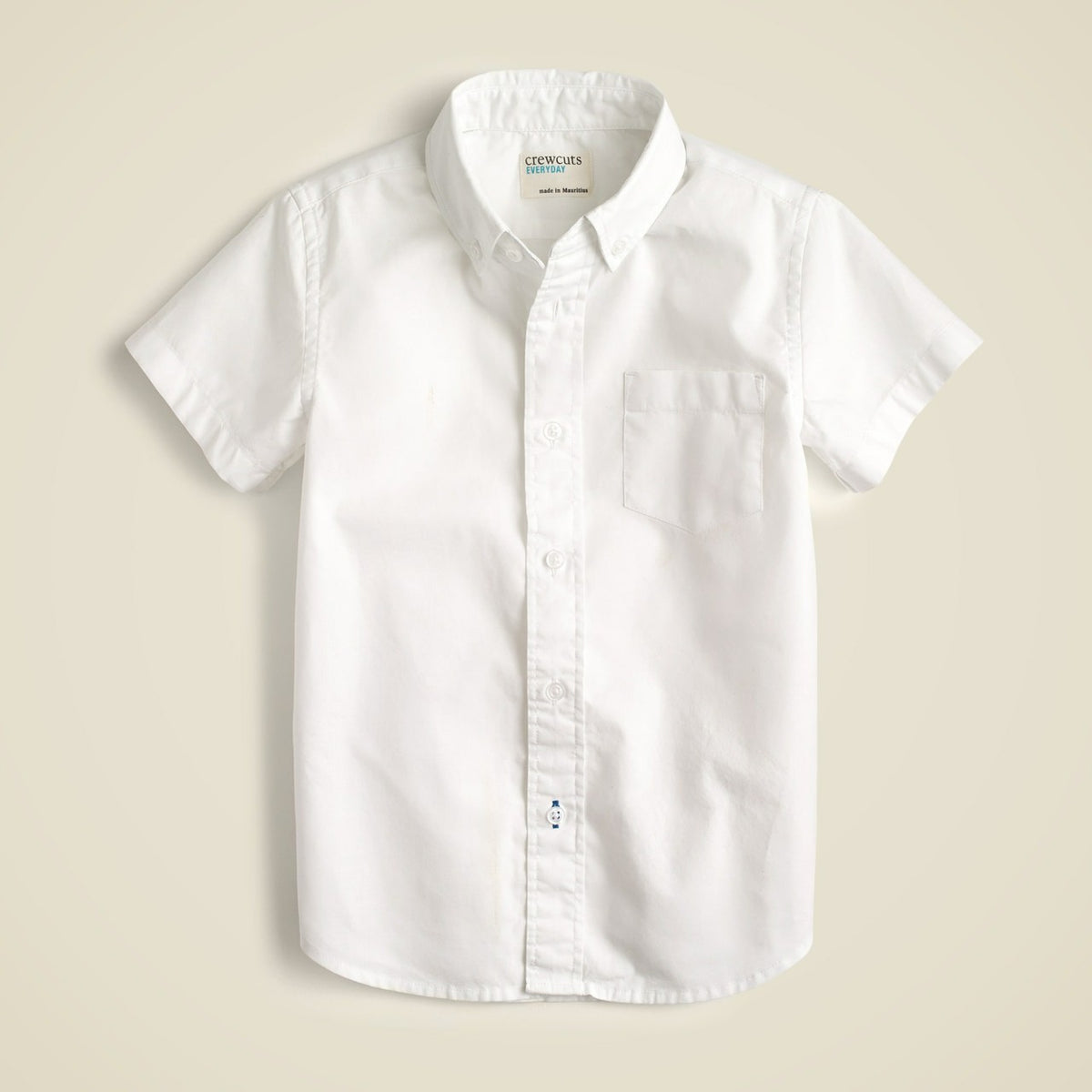 Kids Kids' short-sleeve stretch poplin button-down - J.Crew
