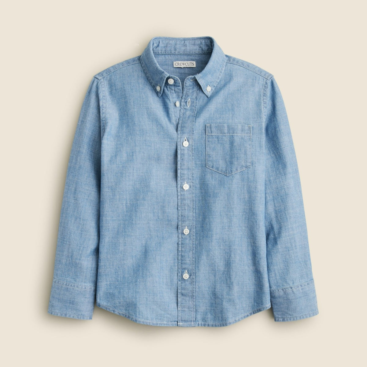 Kids Kids' long-sleeve chambray button-down - J.Crew