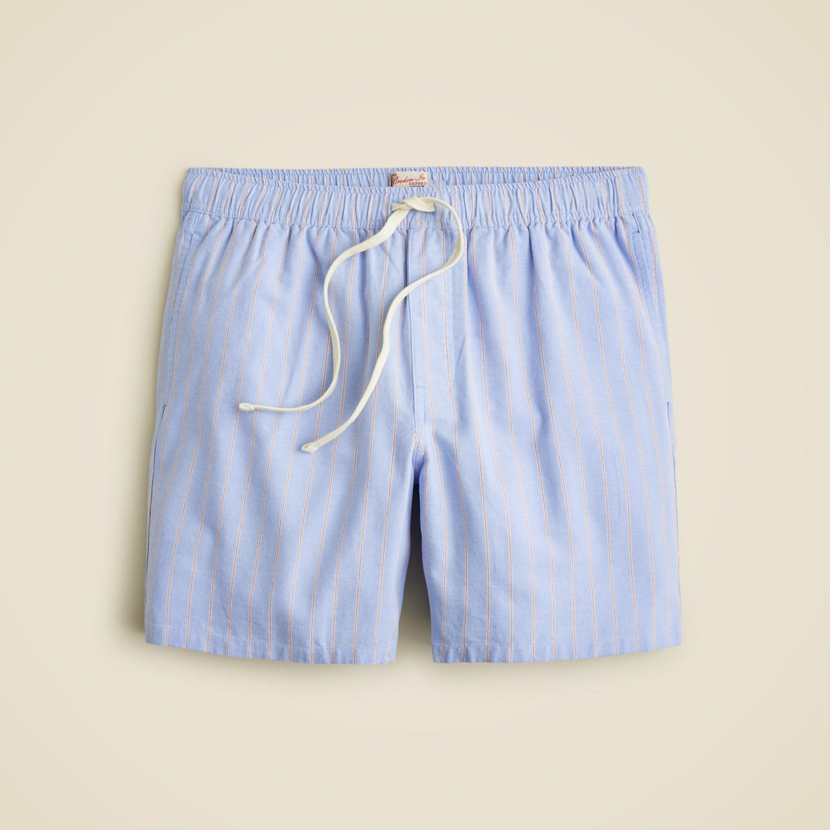 Men 7'' lounge short in Broken-in oxford cloth - J.Crew