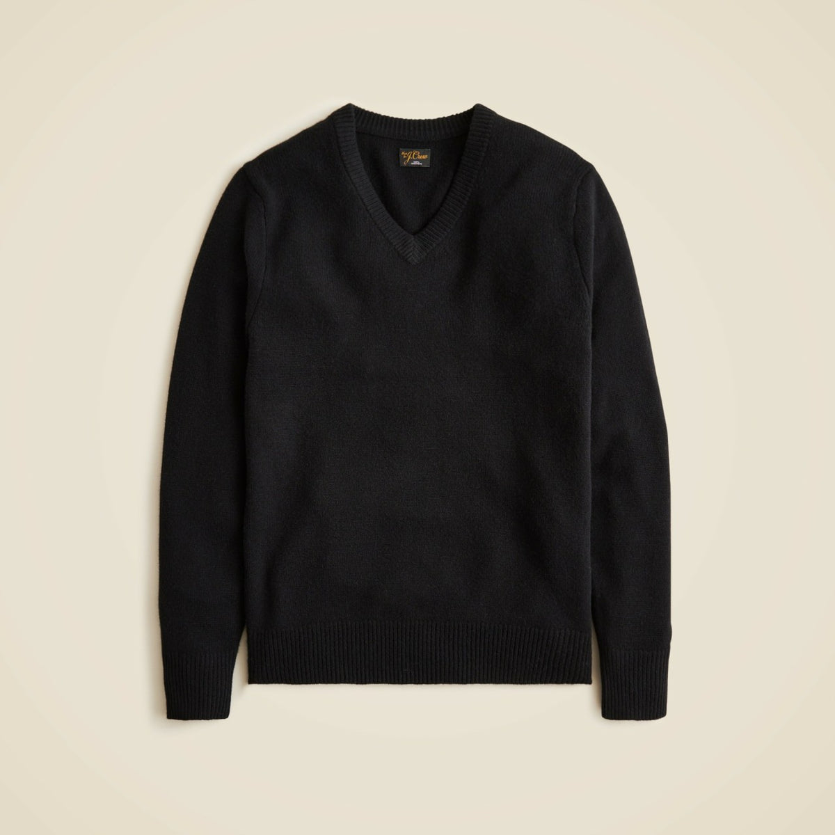 Men Relaxed midweight cashmere V-neck sweater - J.Crew