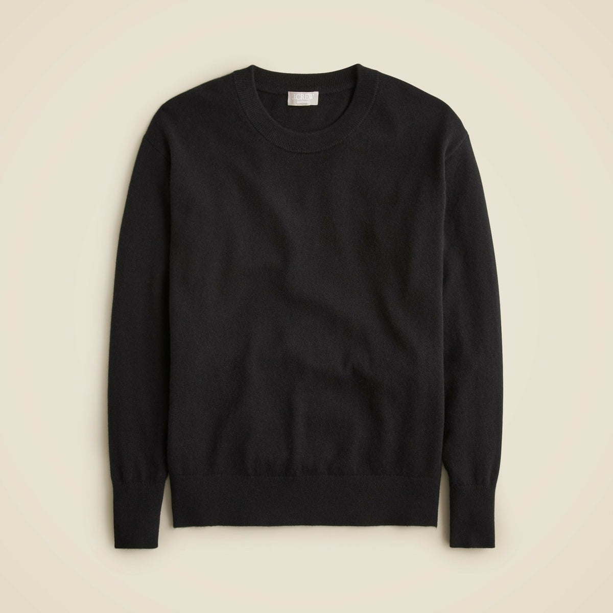 Women Cashmere relaxed crewneck sweater - J.Crew