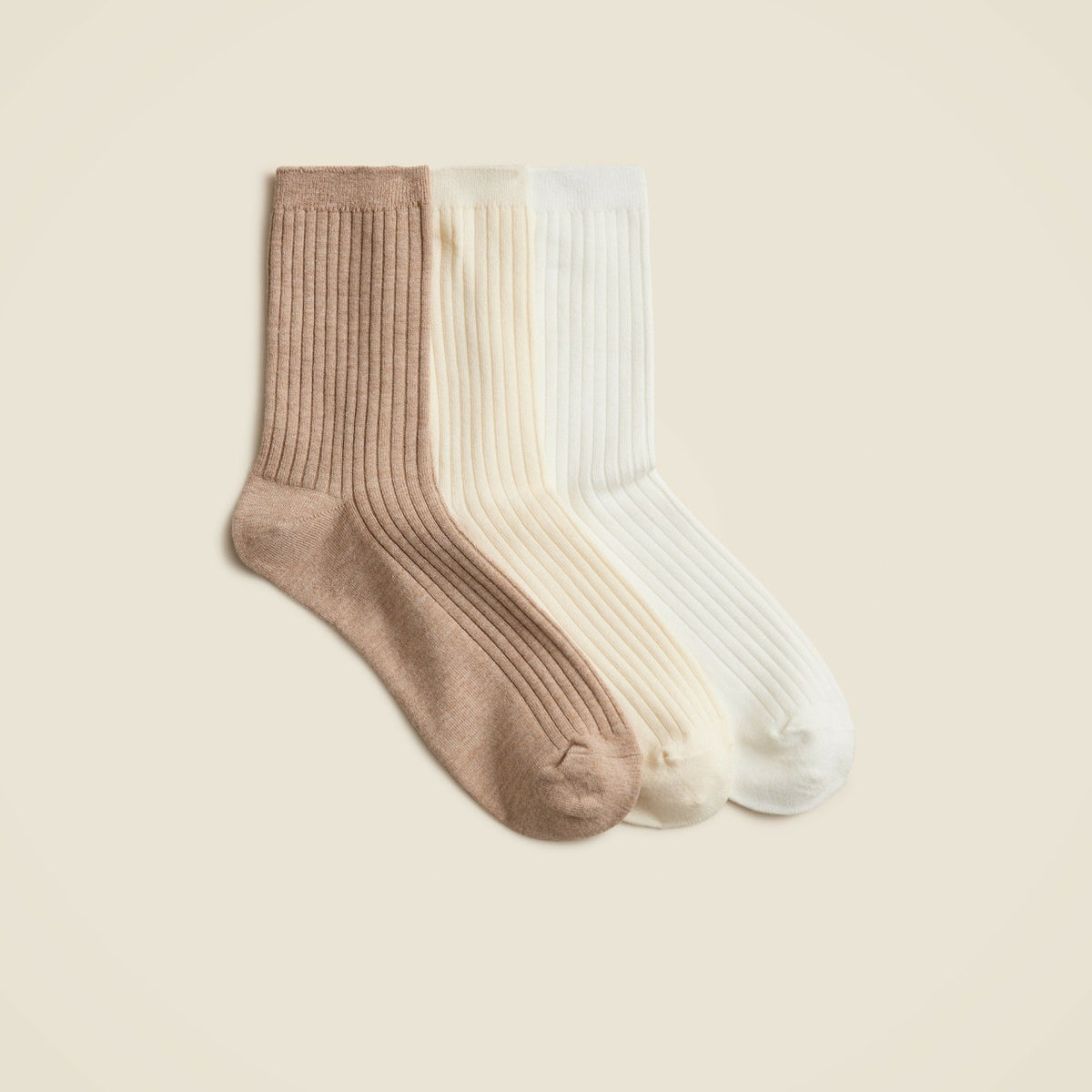 Women Ribbed trouser socks three-pack - J.Crew
