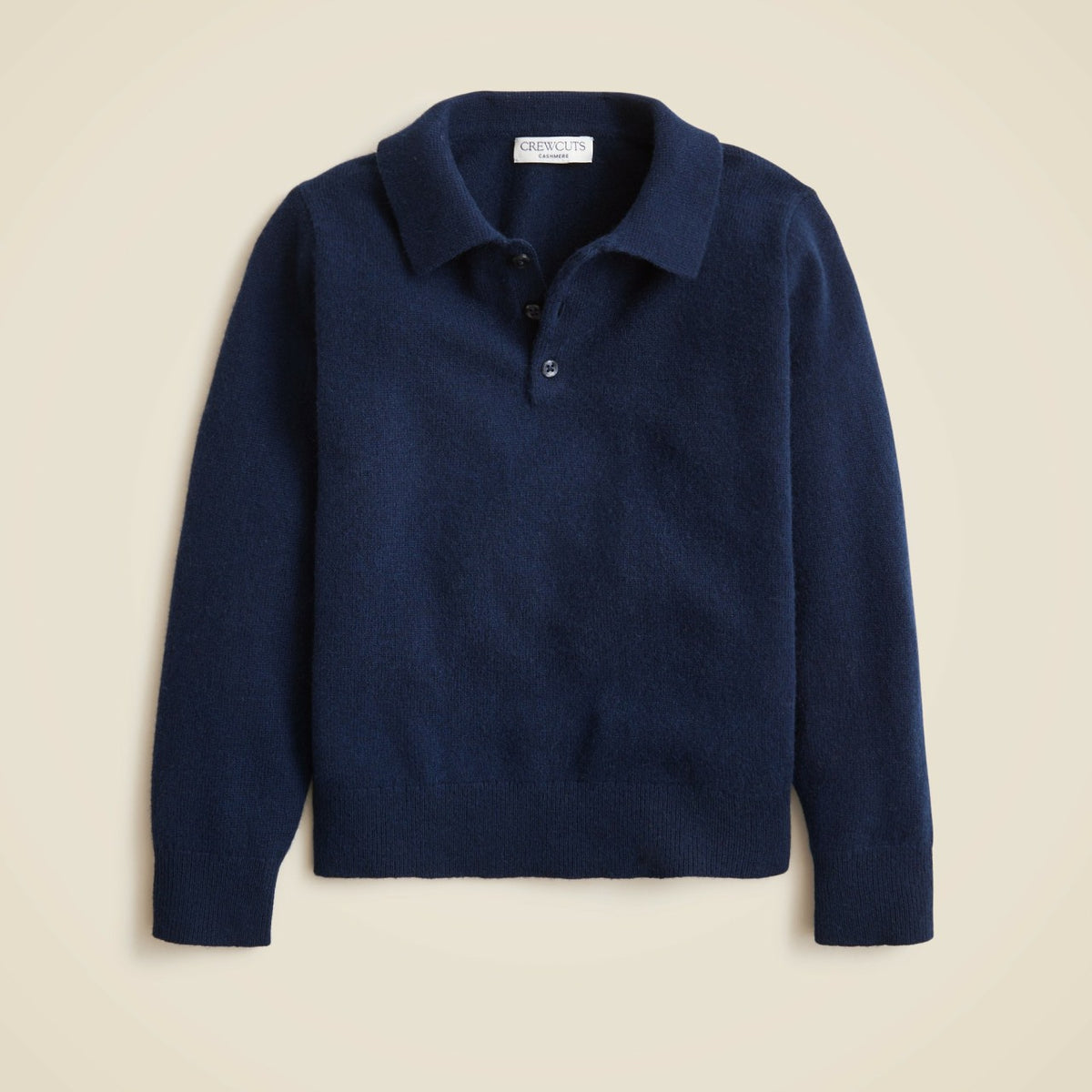 Kids Kids' cashmere collared pullover - J.Crew