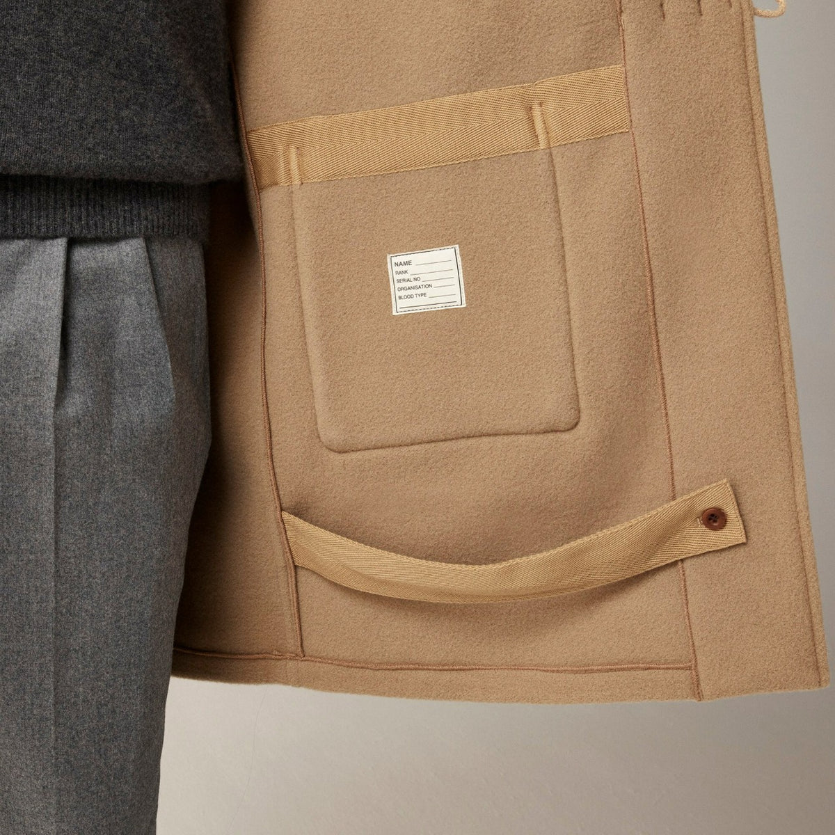 Men Gloverall® X J.Crew Monty duffel coat in wool blend - J.Crew