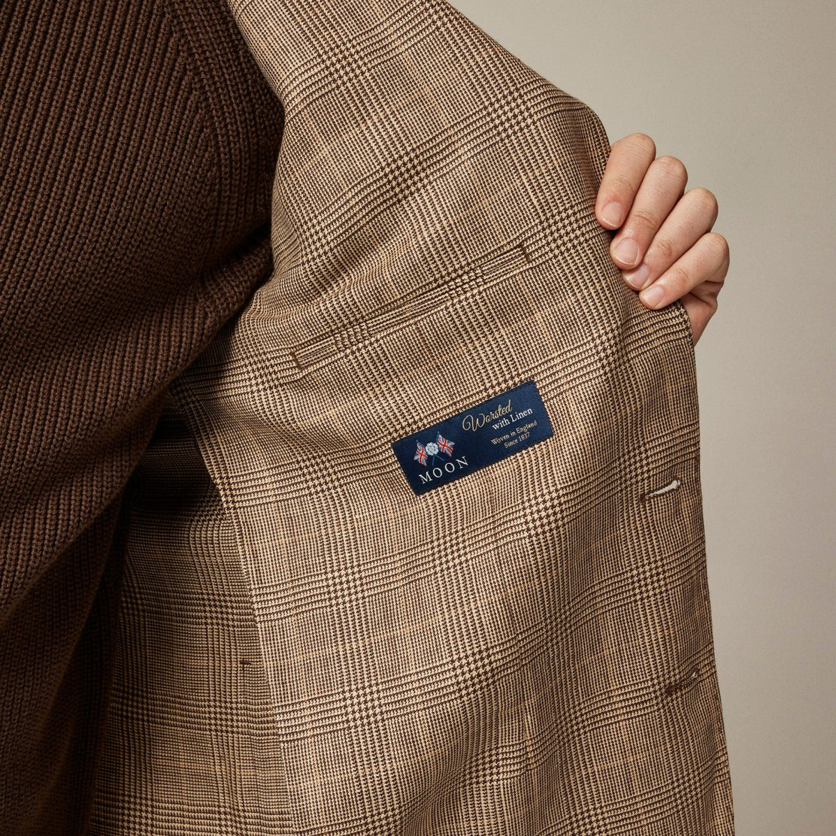 Men Crosby Classic-fit blazer in English wool-linen blend - J.Crew
