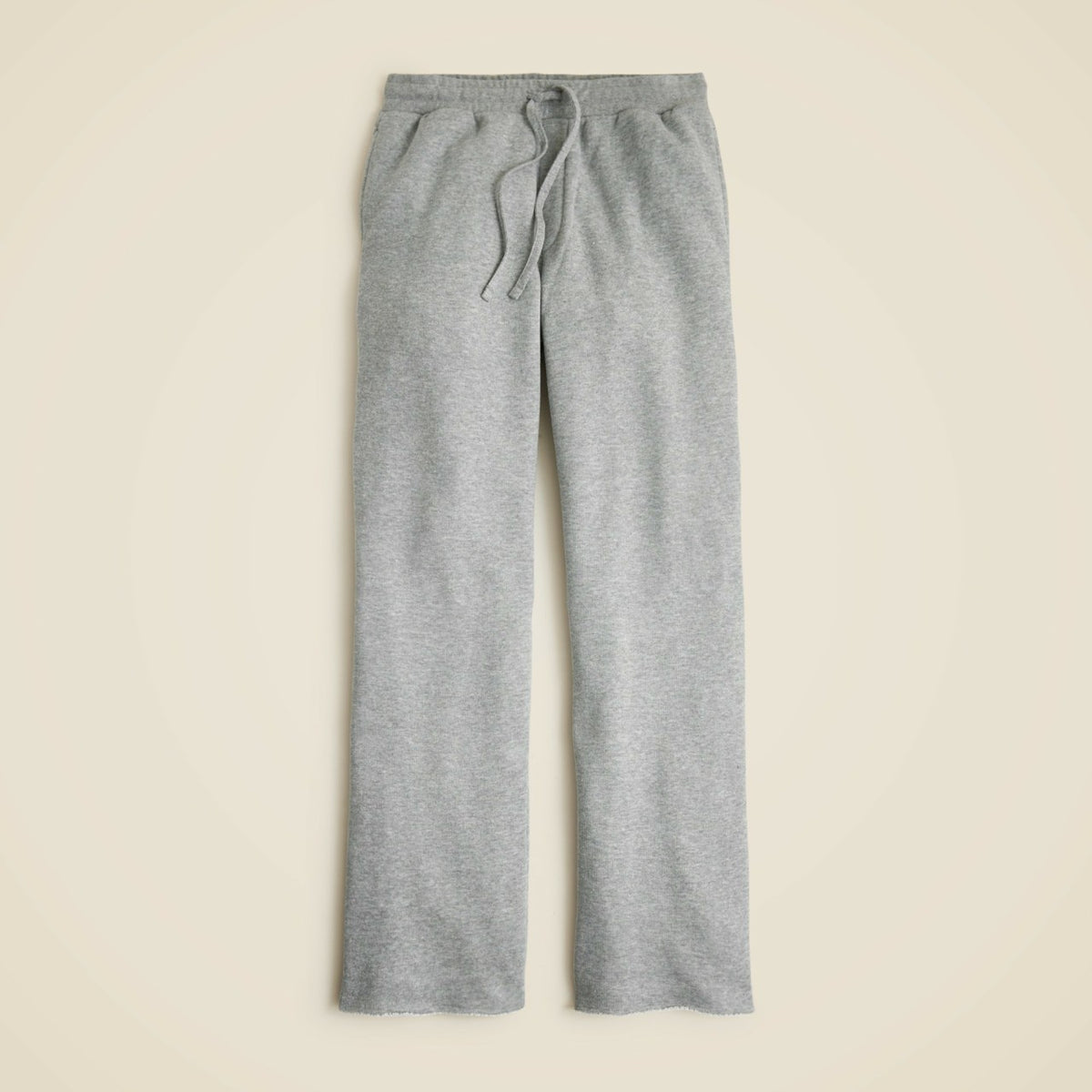 Women Heritage terry wide-leg sweatpant - J.Crew