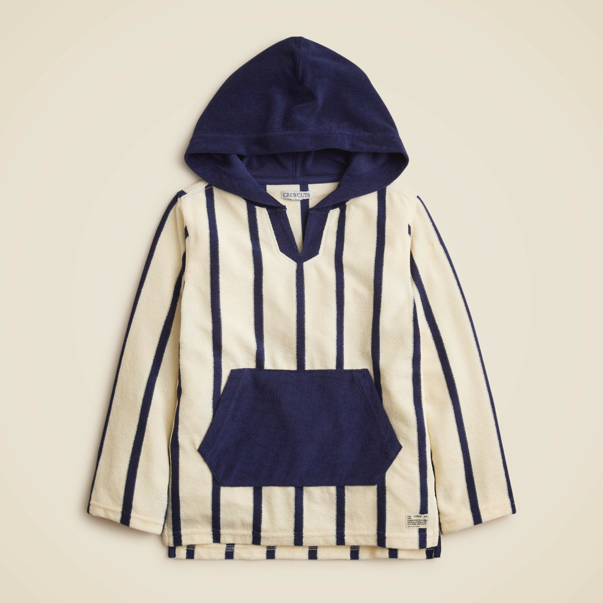 Kids Kids' hooded pullover in towel terry - J.Crew
