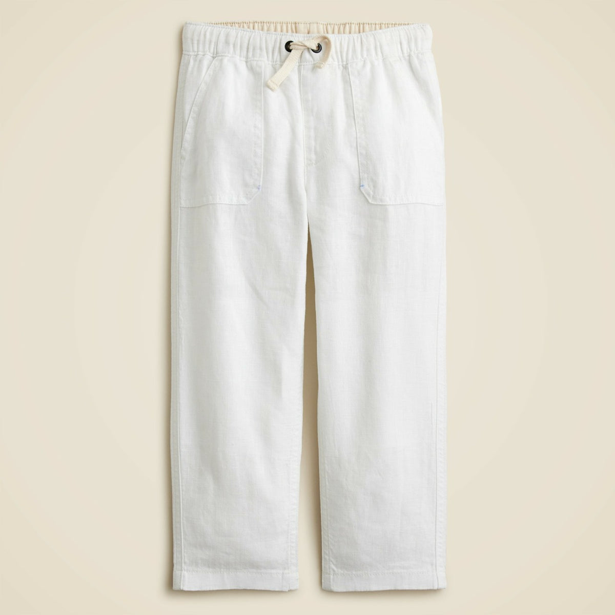 Kids Boys' pull-on pant in linen blend - J.Crew