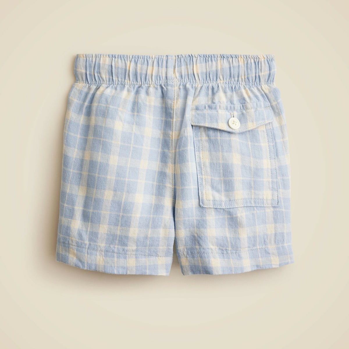 Kids Boys' linen-blend dock short - J.Crew