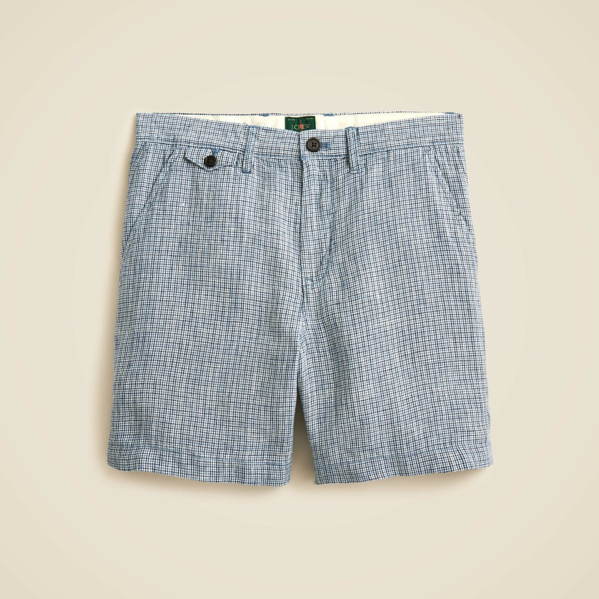 Men 7" linen short - J.Crew