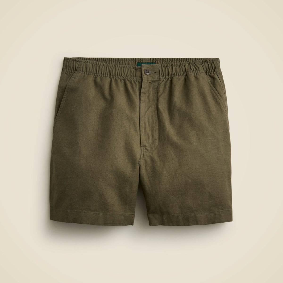 Men 5.5'' Pier short in cotton-linen blend - J.Crew