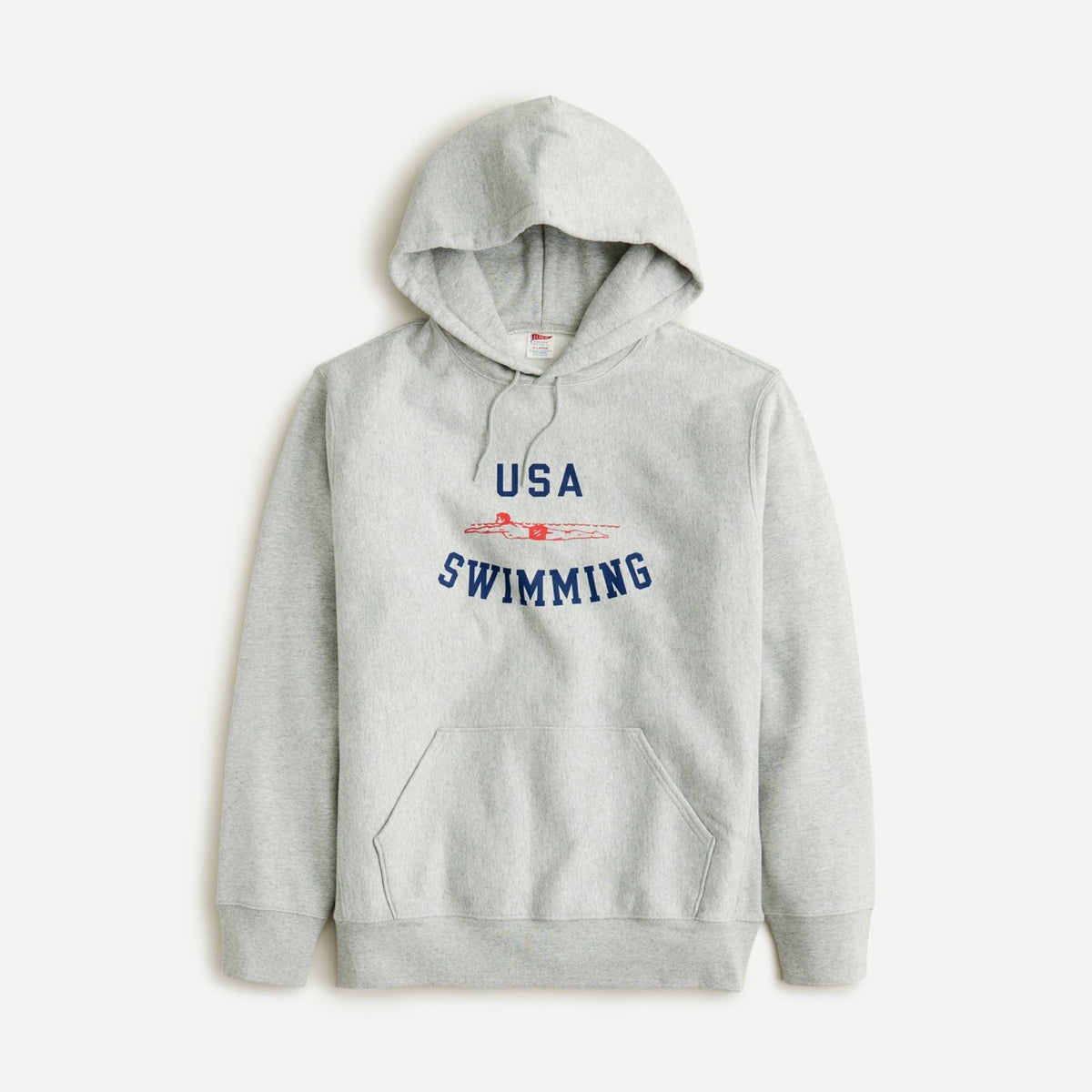 Men Limited-edition USA Swimming® X J.Crew heritage 14 oz. fleece graphic hoodie - J.Crew