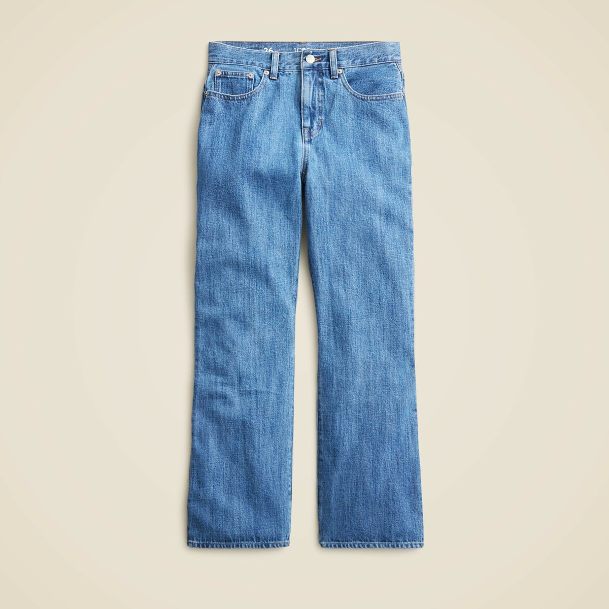 Women Mid-rise relaxed kickout jean - J.Crew