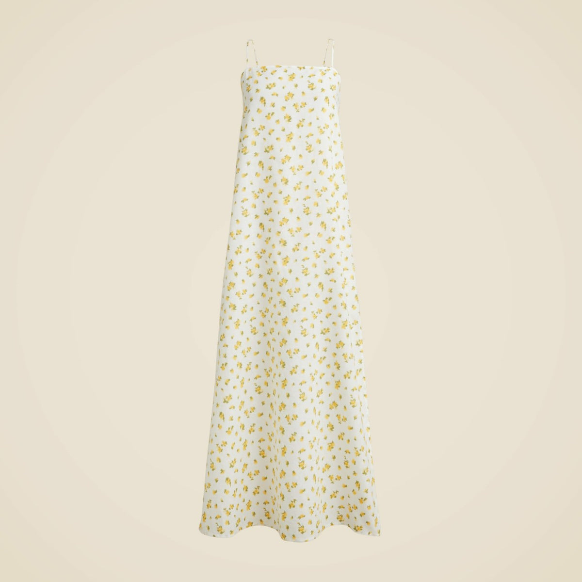 Women Linen-cotton blend tie-back midi dress - J.Crew