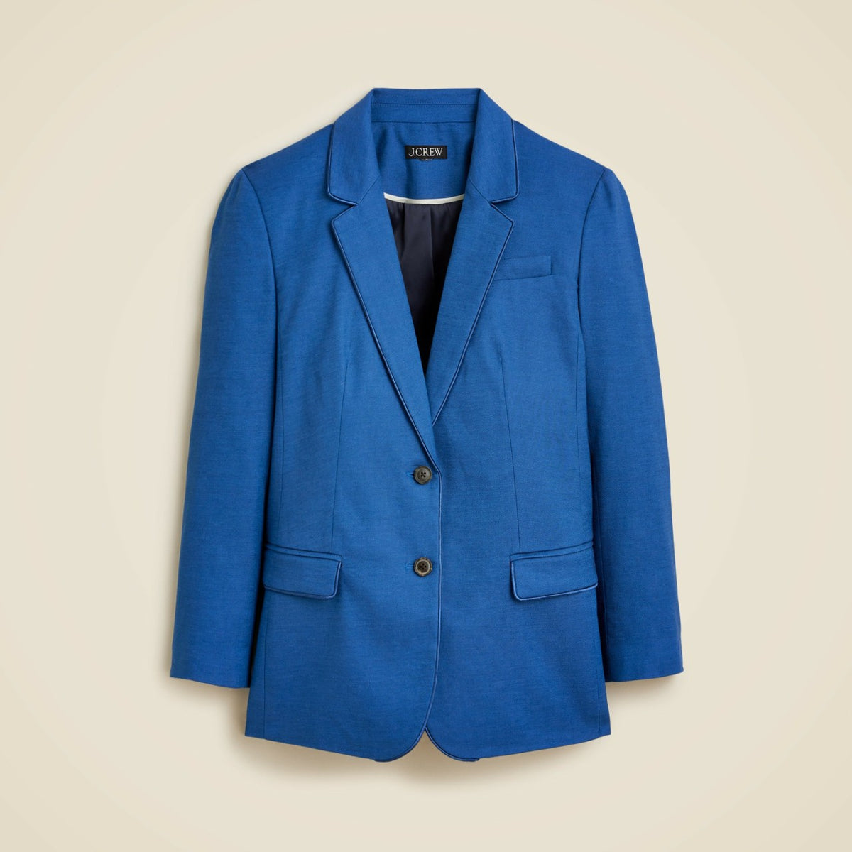 Women Classic two-button blazer in stretch linen blend - J.Crew