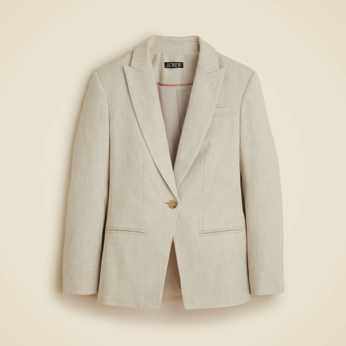 Women Alexandra blazer in stretch linen blend - J.Crew