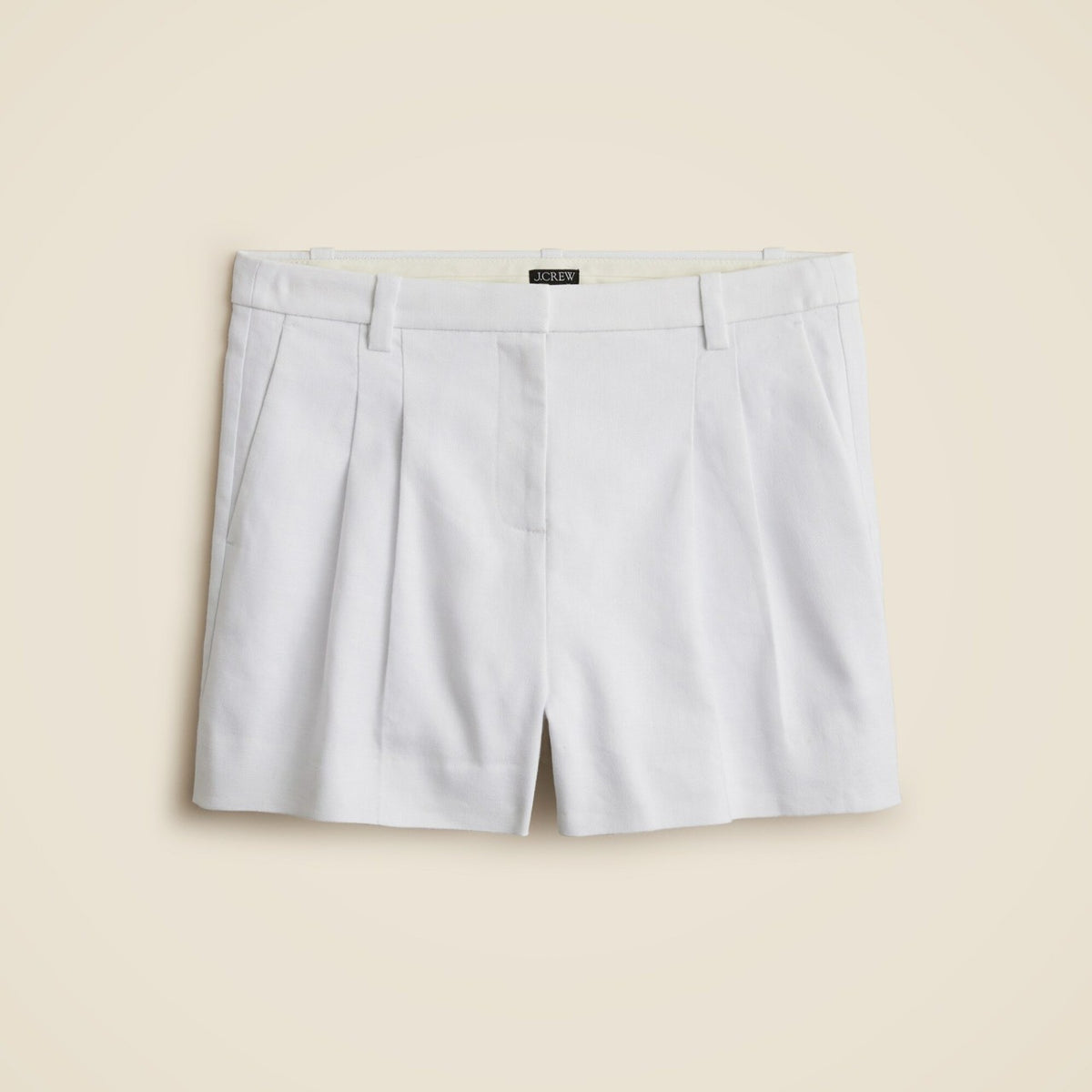 Women Lucia short in stretch linen blend - J.Crew