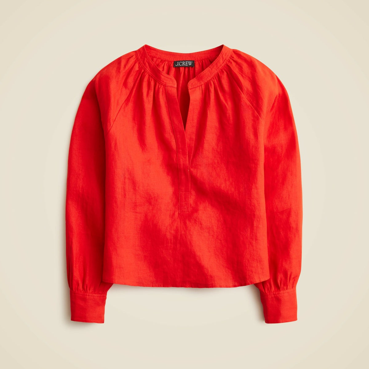 Women Cabana top in linen - J.Crew