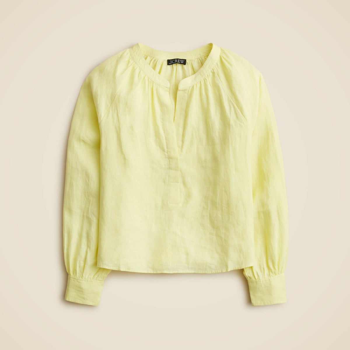 Women Cabana top in linen - J.Crew