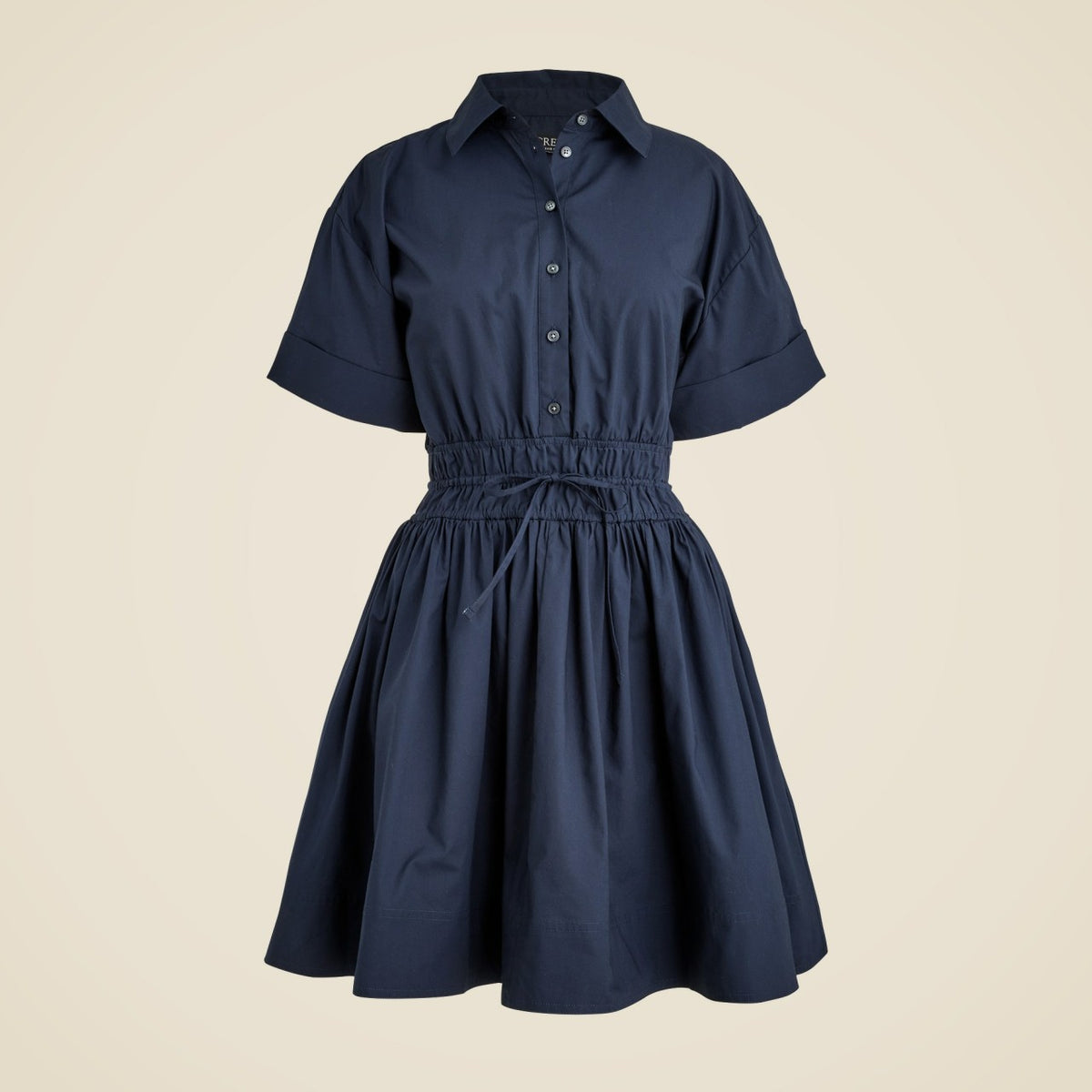 Women Elena mini shirtdress in cotton poplin - J.Crew