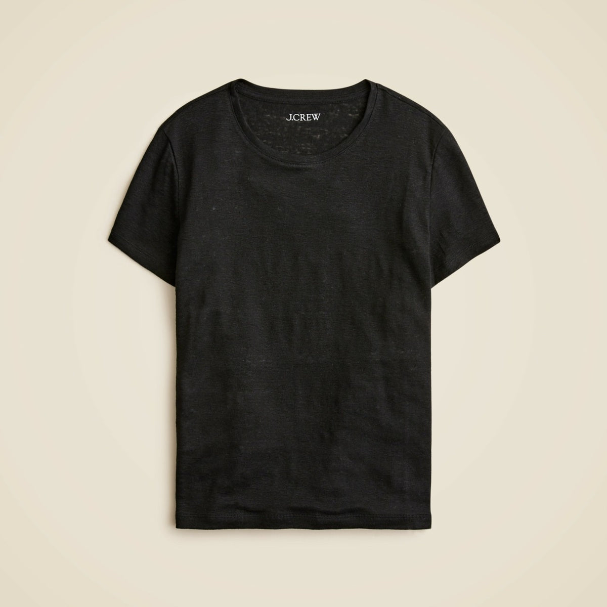Women New relaxed linen T-shirt - J.Crew