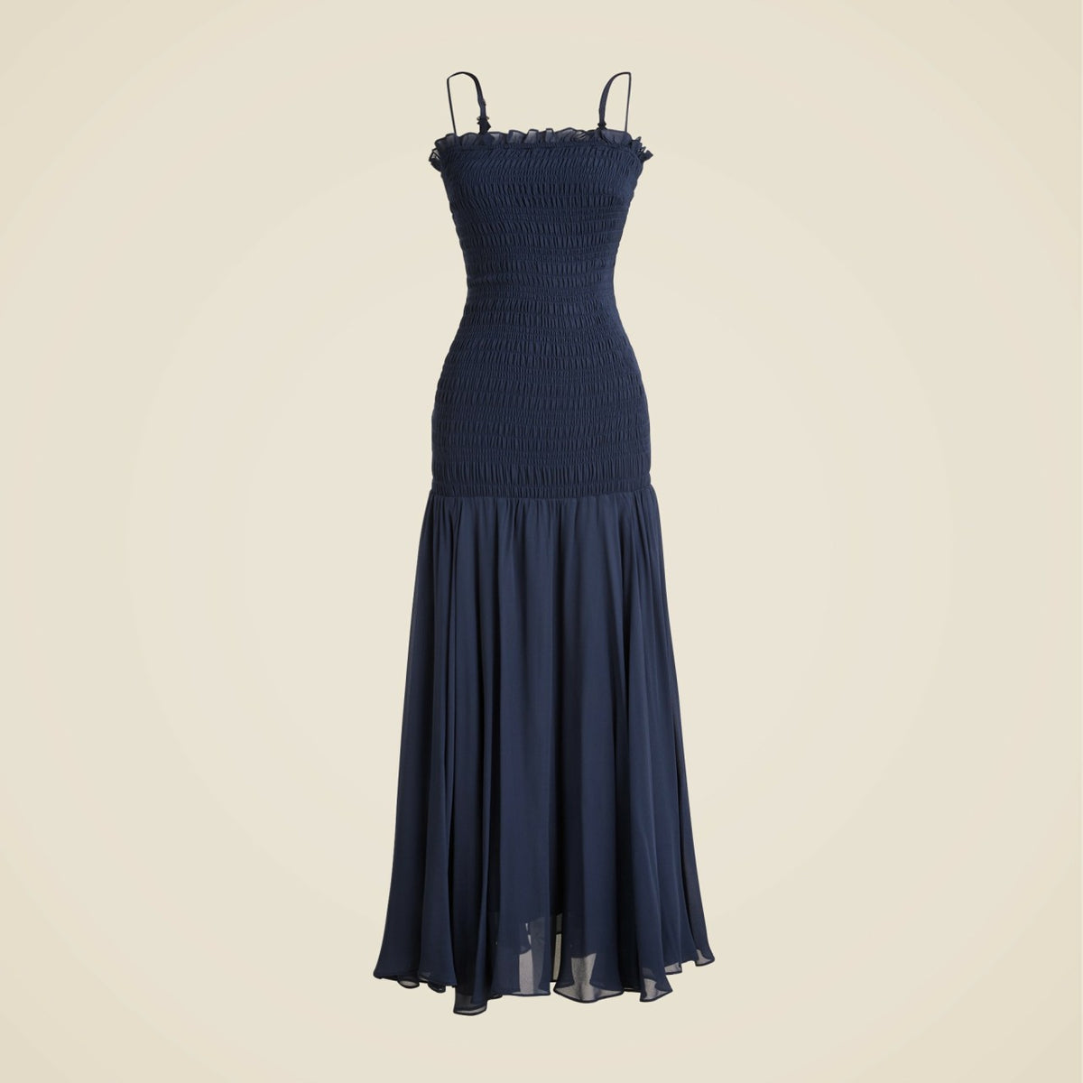 Women Collection smocked chiffon dress - J.Crew