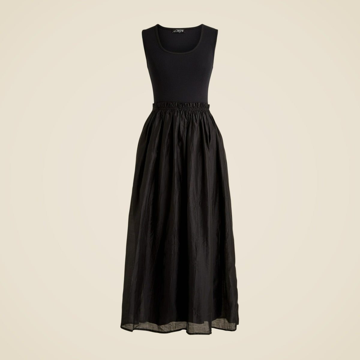 Women Gathered-waist mixy dress - J.Crew