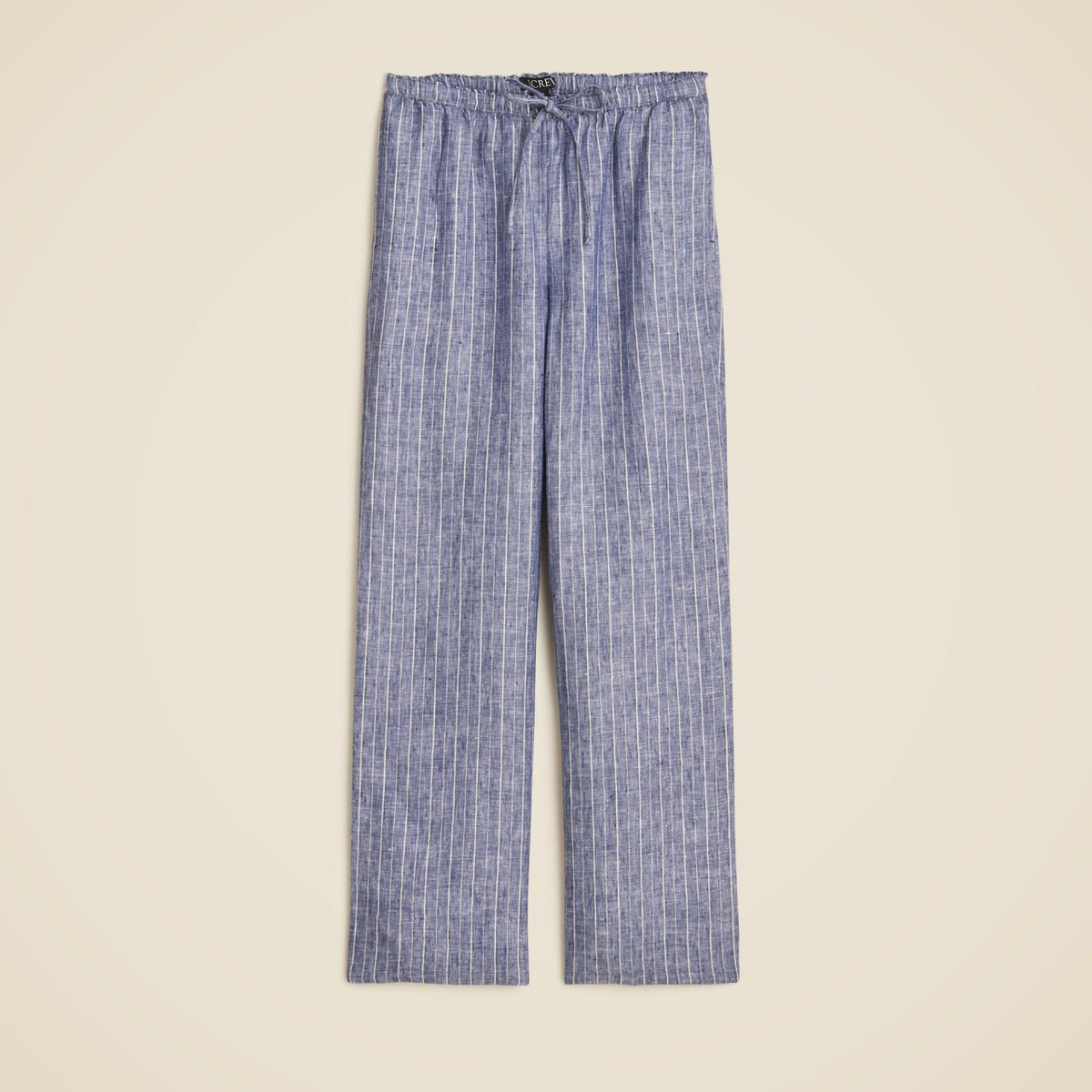 Women New Soleil pant in striped linen - J.Crew