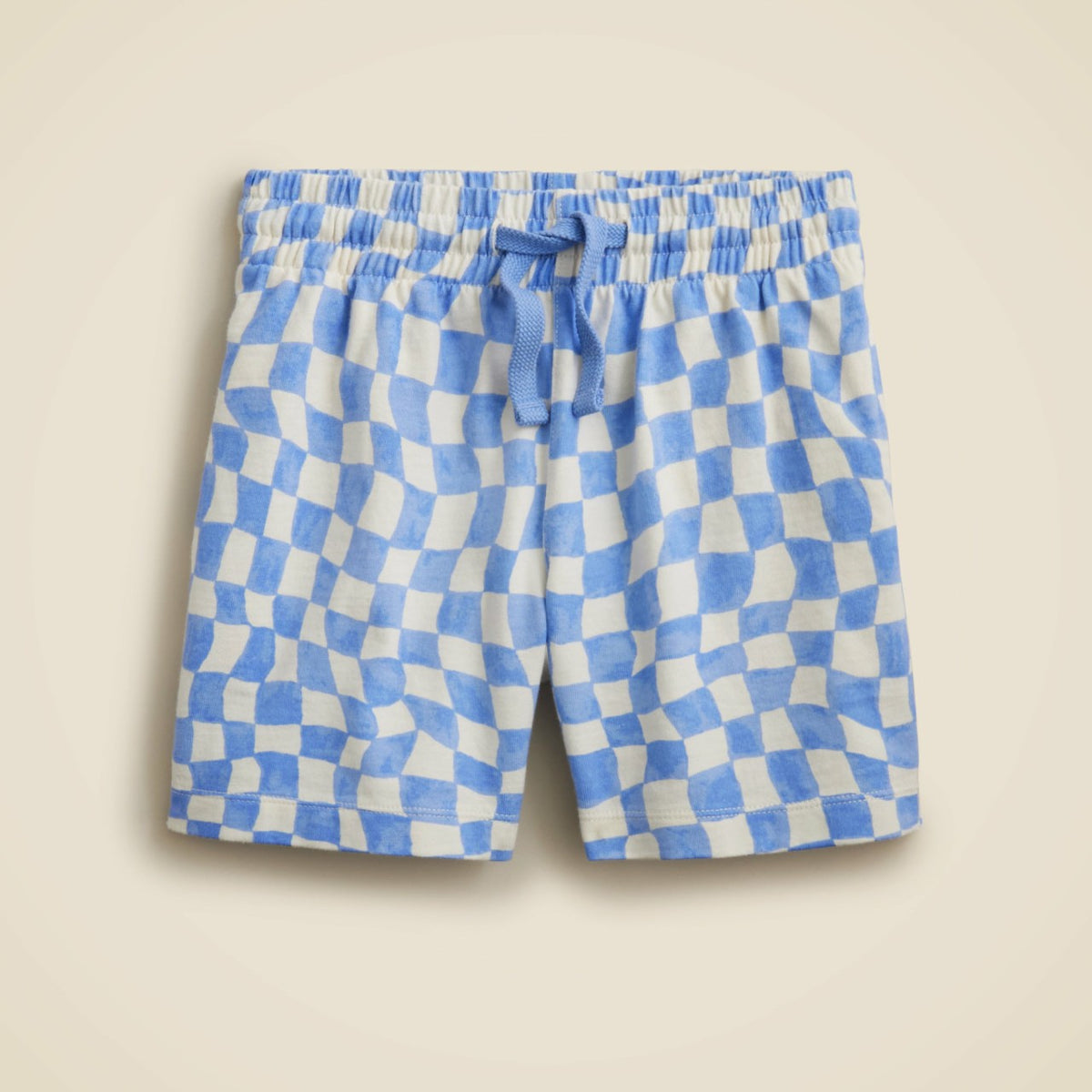 Kids Kids' lightweight cotton pull-on short in checkerboard - J.Crew