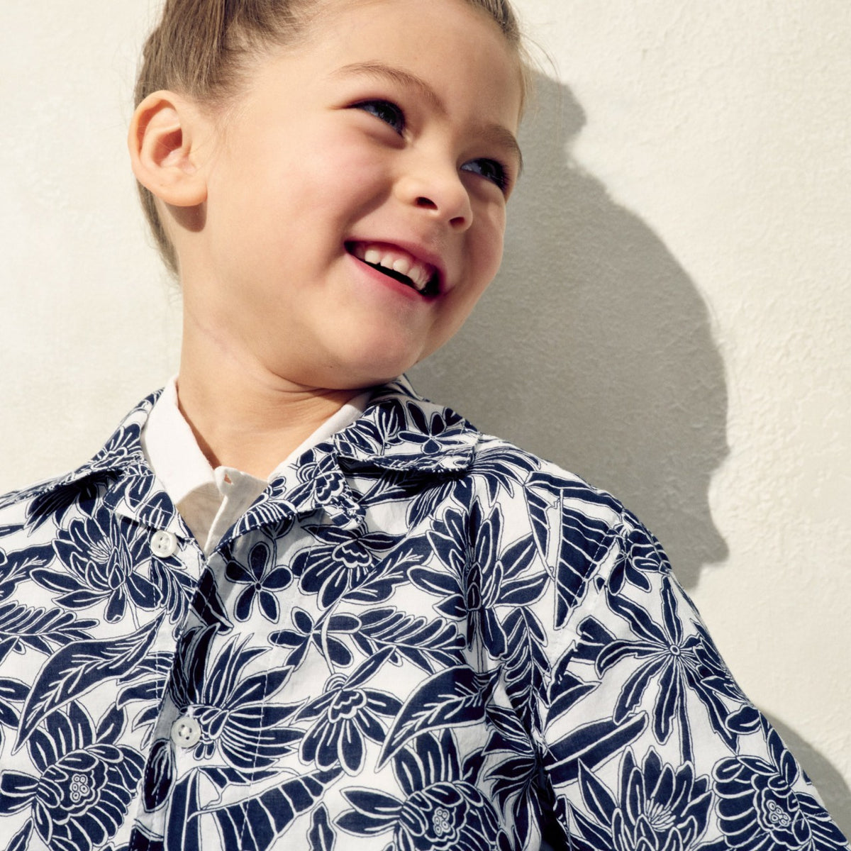 Kids Kids' short-sleeve camp shirt in prints - J.Crew