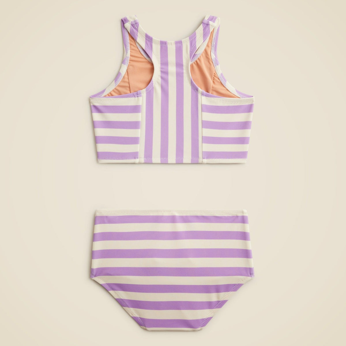 Kids Girls' paneled two-piece swimsuit with UPF 50+ - J.Crew